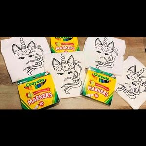 Unicorn Color In Shirts